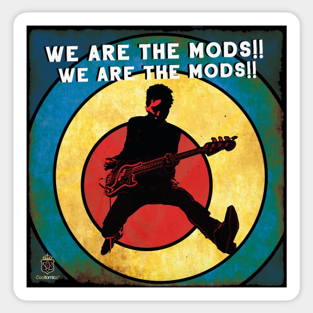 We are the mods! Sticker by Cooltomica